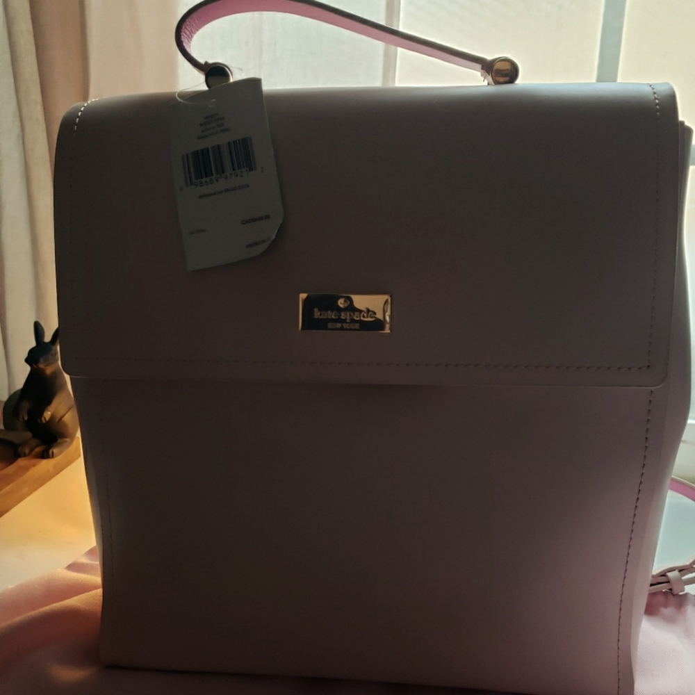 Kate Spade Arbor Hill Megyn Leather Backpack Pink